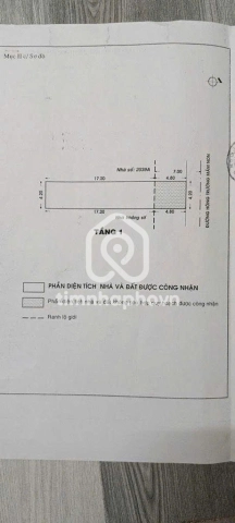 Nhà phố Mặt Tiền Đường Đặng Minh Trứ Tân Bình - 2 tầng 